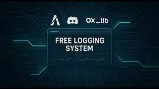 🔥 Free FiveM Logging to Discord with ox_lib | Ditch Paid Log Systems! [QBCore, QBX, OX, ESX Guide]