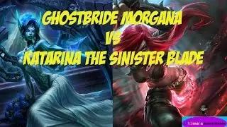 MID MORGANA VS KATARINA - League Of Legends Full Ranked Commentary