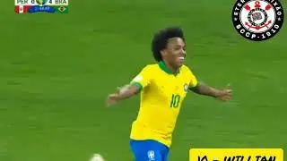 GOL DE WILLIAN !! Brasil 5X0 Peru - Copa Am&eacute;rica 2019