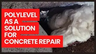 Пена Polylevel для подъёма повреждённого бетона. Подходит ли она для ремонта вашего бетона?