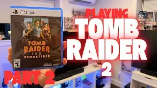 Playing Tomb Raider 2 on PS5