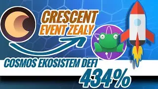 CRESCENT NETWORK BEST COSMOS EKOSISTEM DEFI DON'T MISS EVENT ZEALY GET $CRE TOKEN
