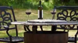 Hearth Distribution: Wine Barrel Fire Pit