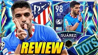 THE BEST ST IN FIFA MOBILE 22! 98 TOTS SUAREZ PLAYER REVIEW & GAMEPLAY! TOTS 98 SUAREZ REVIEW!