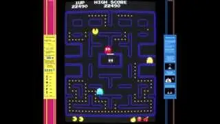 Pacman with HLSL (latest MameUIFX)