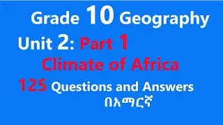Grade 10 Geography Unit 2 Part 1: Climate of Africa | Exam Questions & Answers Explained