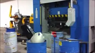 compact line de-coiler straigtener with feeder 2
