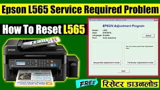 Epson l565 Printer ko Reset kaise kare || How to Reset Epson l565 Printer