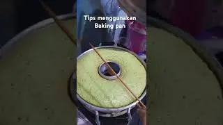 Tips supaya atas bolu kering #tips #trik #bakingpan