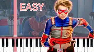 Henry Danger Theme Song | Easy Piano Tutorial | Simple Piano