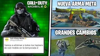 CONFIRMADO! - ADIOS A LOS HACKERS - NUEVA ARMA - GRANDES CAMBIOS DMZ Y BATTLE ROYALE EN CODM