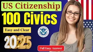 2025 random 100 civics questions and answers - U.S. citizenship interview I N400 Interview #n400