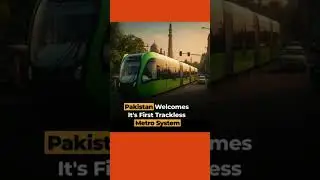 Pakistan&rsquo;s first Super  &ldquo;trackless metro&rdquo;  #tracklessvehicles #autonomous #metro #tracklesstrain