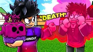 I Pretended to be NOOB with VENOM FRUIT! (Roblox Blox Fruits)