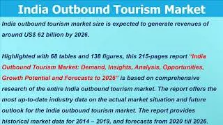 India Outbound Tourism Statistics Latest