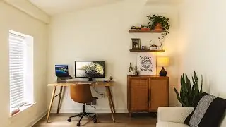 My tiny creative studio tour (+ new desk setup)