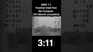 INAV 7.1 Position Hold test without Compass  #analogfpv