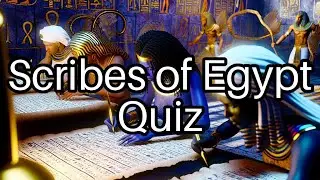 Test Your Knowledge: Discover the Secrets of Ancient Egyptian Scribes! 📜