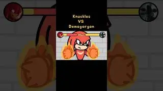Knuckles vs Demogorgon | Character Battle | Sonic the Hedgehog | Stranger Things
