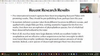 Sev Clarke_Ocean Nanobubbles and Buoyant Flakes_HPAC_Sept. 5, 2025