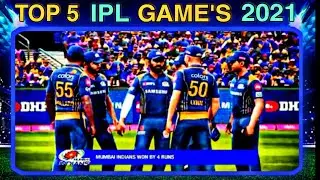 Top 5 ipl cricket games for android 2021 offline | Ipl Games Download