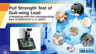 Pull Strength Test of Gull wing Lead IEC62137 1 1 2007 (Bhagwati Hardware)