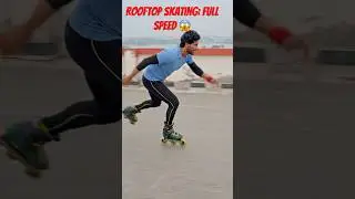 Rooftop Skating: Full Speed