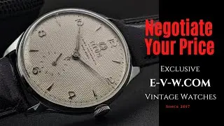 Titus Dresswatch Mod 2000 Non-Magnetic / Honey comb dial /Cal1120 /Vintage1950s#forsale#titusclass