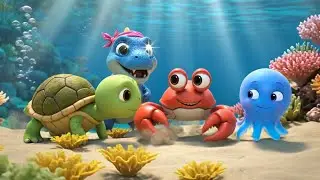 Dino, Tiny, and Crab: Ollie the Color-Changing Octopus and the Great Sea Rescue
