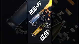 How HEAT round Works ? WOT #firstshortvideo #worldoftanks #firstshortvideo