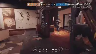 Warden 1v4 clutch in siege