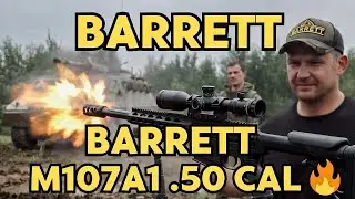 Barrett M107A1: From Garage Dream to .50 Cal Legend! 🔥 Live Fire Test