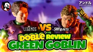 ✅ Duende Verde SH Figuarts VS Marvel Legends comparativa