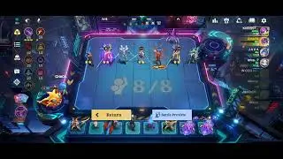 10/10 Luminexus by Luck using Moskov Commander Magic Chess: Go Go