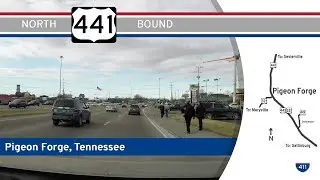 US Highway 441 North - Pigeon Forge, Tennessee |  Drive America's Highways 🚙