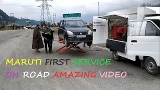 Maruti's First Service On Road | JAMKASH VEHICLEADES | must Watch this video