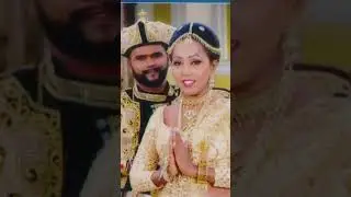 Congratulations,May the king's crown shine upon you,Eranga and Roshani Wedding #shortvideo #wedding