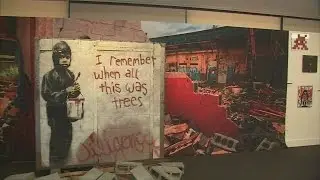 Banksy murals sell at controversial auction