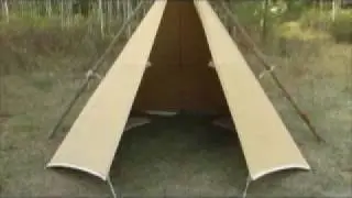 Tarp Tent Set Up