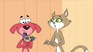 Rat A Tat Love story of Dog and Wild Cat Funny Animated Doggy Cartoon Kids Show Chotoonz TV
