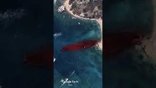 Shipwreck on North Sentinel Island!!  #knowit