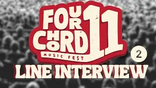 Интервью ПЕРЕД музыкальным фестивалем Four Chord (День 2)