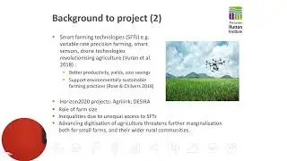 Co-designing small-scale technologies to address the agricultural divide Leanne Townsend