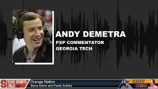 Voice of Yellow Jackets Andy Demetra Previews Syracuse/Georgia Tech, Naithan George Return Game