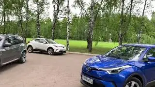 Перетяжка салона кожей Toyota C-HR