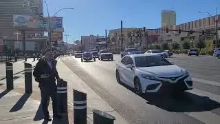 Just another day on the streets of Vegas....