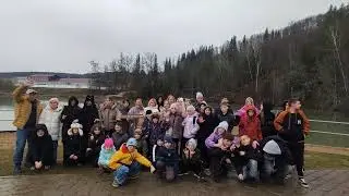 Родник Красный ключ с детьми из города Тверь