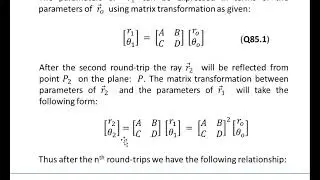 Slide085 Resonator Stability Condition in ABCD Matrix Elements Radii of Curvature Mirr Laser Physics