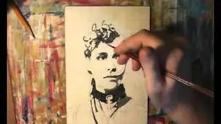 Timelapse Portrait :Voltairine De Cleyre