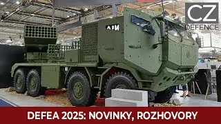 DEFEA 2025: Nejnovější generace raketometu RM-70 Vampire a další novinky